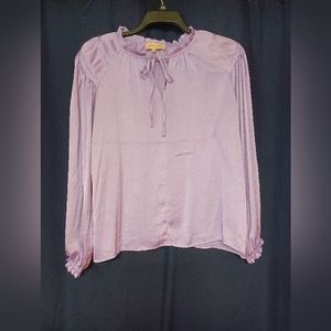 Philosophy silk lavender blouse, Size M.